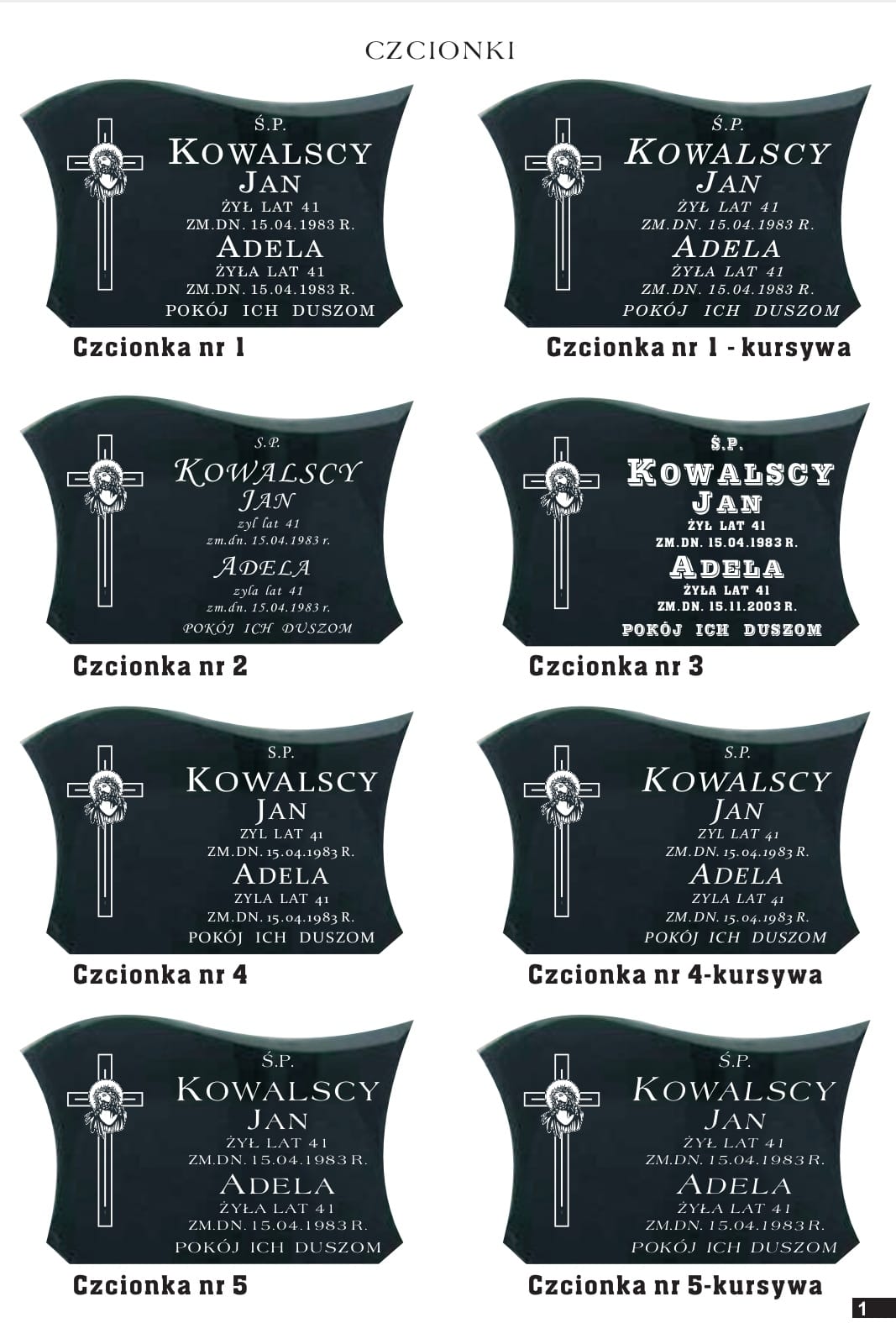 usługi kamieniarskie